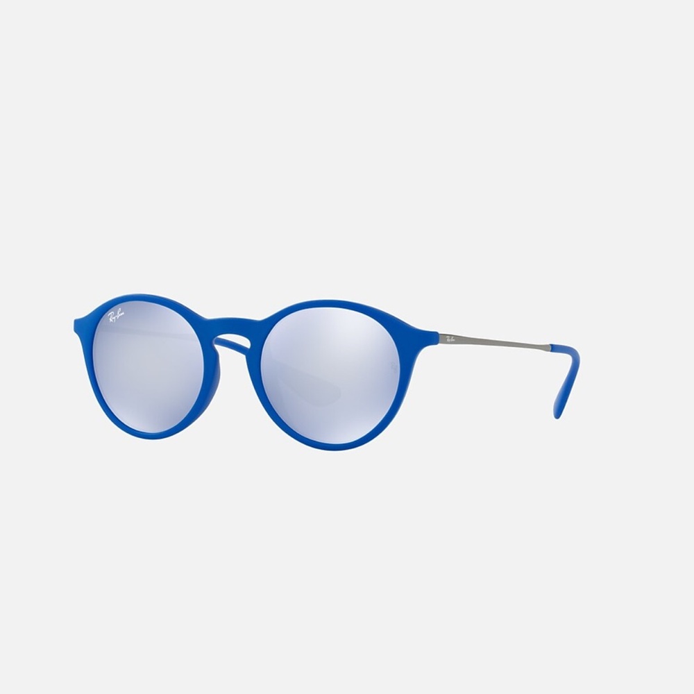 Ray-Ban RB4243 Vibrant Blue Circular Eyewear
